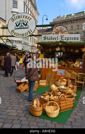 Altwiener Ostermarkt in Freuyng quadratischen zentralen Wien Österreich EU Stockfoto