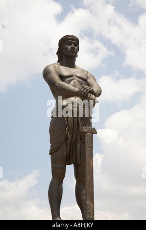 Lapu-Lapu-Denkmal, Wächter der Freiheit-Statue, Rizal Park, Manila, Philippinen Stockfoto