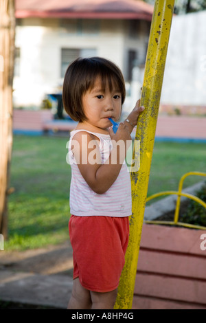 Philippinische Mädchen, Porträt Stockfoto