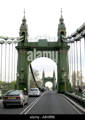 Hammersmith Bridge London - 2 Stockfoto