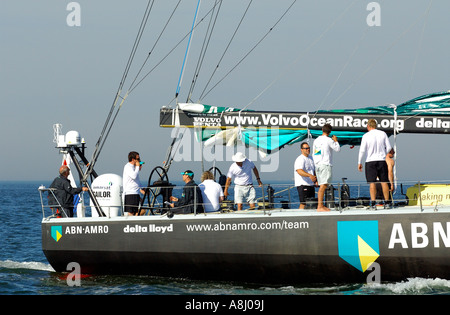 Volvo Ocean Race 2006 Leben auf die Extreme ABNNAMRO-Racing-team Stockfoto