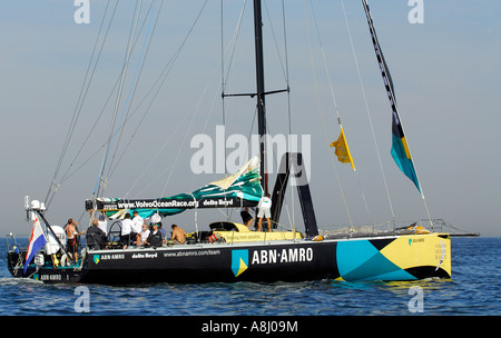 Volvo Ocean Race 2006 Leben auf die Extreme ABNNAMRO-Racing-team Stockfoto