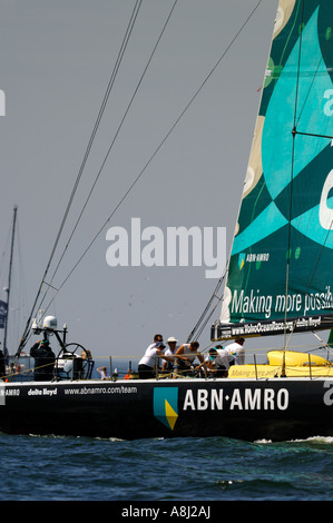 Volvo Ocean Race 2006 Leben auf die Extreme ABNNAMRO-Racing-team Stockfoto