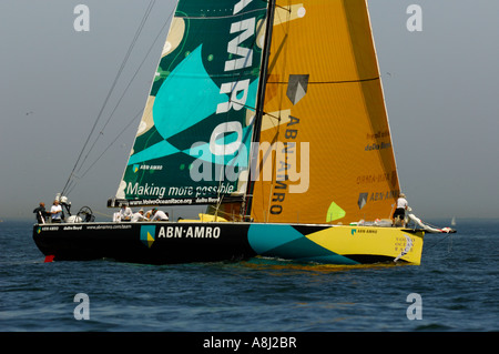 Volvo Ocean Race 2006 Leben auf die Extreme ABNNAMRO-Racing-team Stockfoto