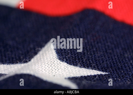 Amerikanische Flagge closeup Stockfoto
