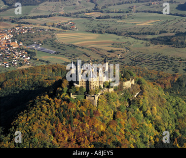 Burg Hohenzollern in Deutschland. (85-427) Stockfoto