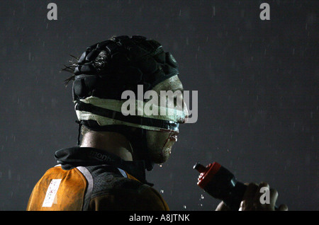 Luke Charteris Newport Gwent Drachen und Cardiff Blues Rodney Parade Newport Stockfoto