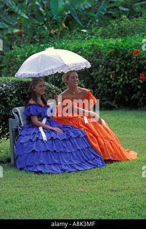 Winter Haven, Florida Cypress Gardens, Southern Belles Stockfoto