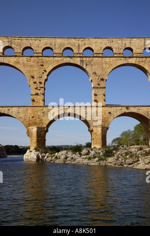 Pont du Gard-Gard-Languedoc-Roussillon Frankreich Stockfoto