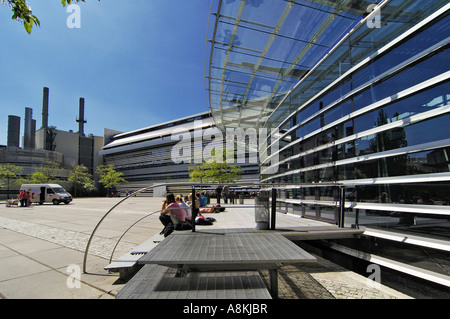 Innenhof der technischen Universität München, Bayern, Deutschland Stockfoto