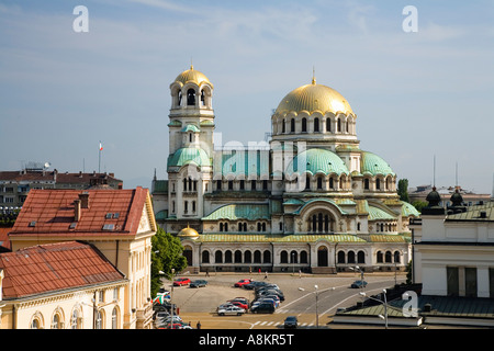 St. Alexander-Nevski-Kathedrale, Sofia, Bulgarien Stockfoto
