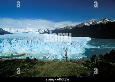 Perito Moreno Gletscher, Nationalpark Los Glaciares, Argentinien Stockfoto