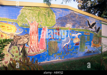 Wandbild Tiwi Inseln Australien Stockfoto