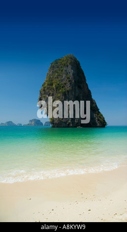 Thailand Phra Nang Railay, Krabi Hut Tham Phra Nang beach Stockfoto