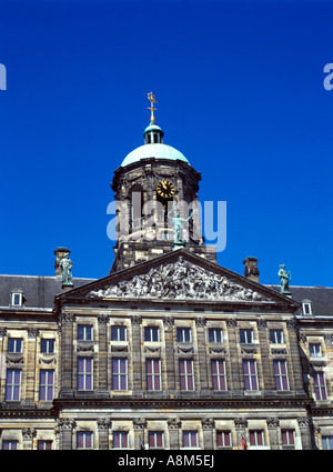 Amsterdam Holland Dam Square Königspalast Stockfoto