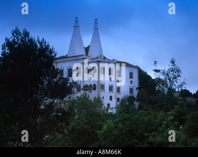 Nationalpalast von Sintra Portugal Stockfoto