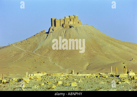 Qala'at Ibn Maan - Palmyra, Syrien Stockfoto