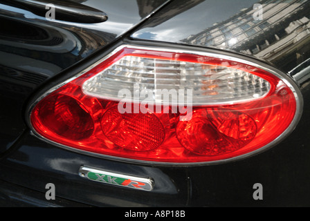 Jaguar XKR hinteren Rücklicht Seitenlicht Stockfoto