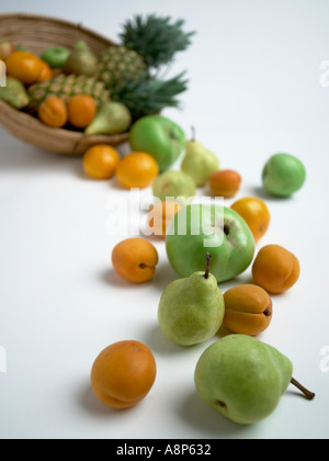 Tumbling frisches Obst Stockfoto