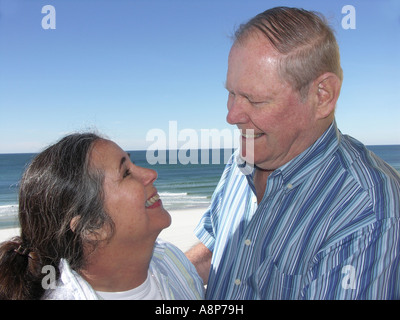Ältere glückliches Paar Stockfoto