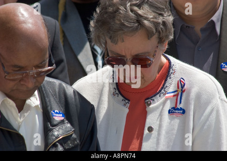 Nationaler Tag des Gebets in Troy, Michigan Stockfoto