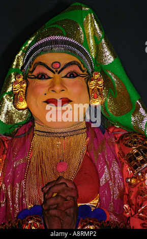 Kathakali Tänzer, Indien Stockfoto