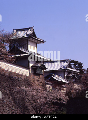 Japan-Kanazawa-Burg Stockfoto