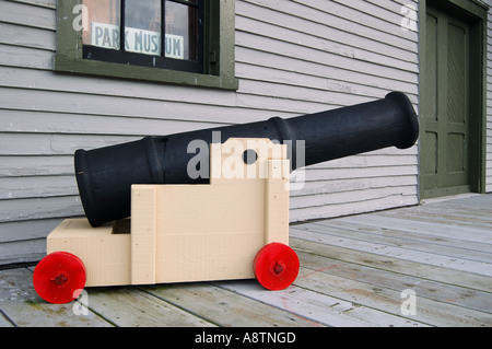 Spielzeug-Kanone Stockfoto