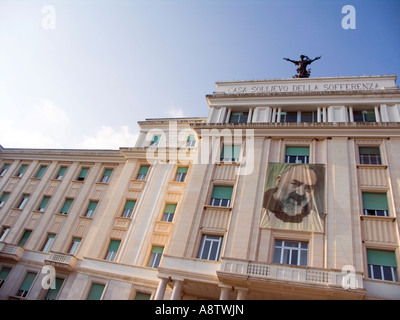 Krankenhaus "Casa di heilen della Sofferenza" gegründet von Padre Pio in San Giovanni Rotondo, Foggia, Apulien, Italien, Europa Stockfoto