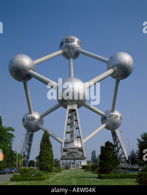 Belgien. Brüssel. Das Atomium Stockfoto