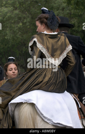 Europa, Europäische Union, Frankreich, Französisch, Provence, Camargue, Fete, Gardians, Arles, Süd Stockfoto