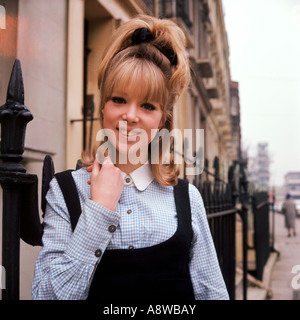 PATTI BOYD - UK-Model und Schauspielerin im Jahr 1966 Stockfoto