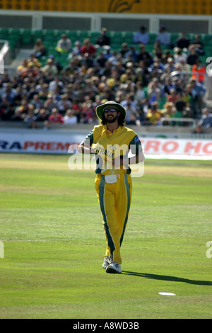 Jason Gillespie Australien V Neuseeland ICC Champions Trophy 16. September 2004 Stockfoto