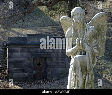 Denkmal, Greenwood Cemetery in Brooklyn, New York Stockfoto