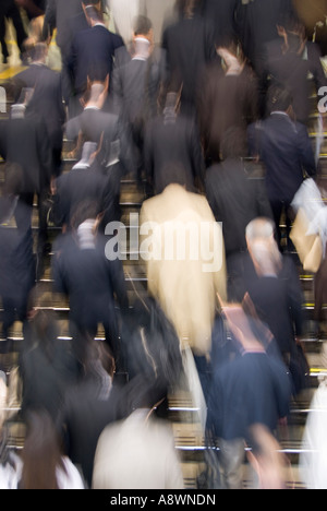 Pendler-Tokyo-Japan Stockfoto