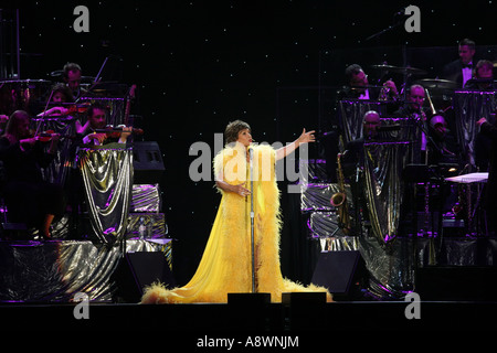 Dame Shirley Bassey Stockfoto