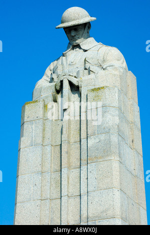 Der brütende Soldat Stockfoto