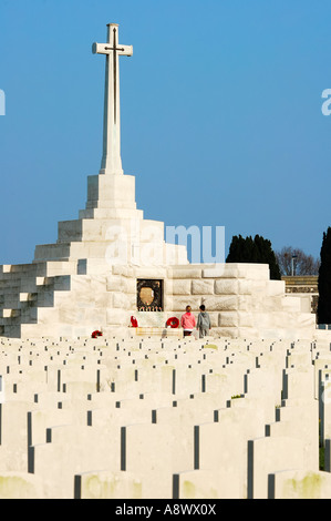 Gräber am Tyne Cot Stockfoto