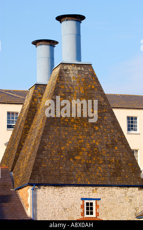 Groves Mälzerei in Weymouth UK saniert in Luxus Wohnungen und Maisonetten Teil des Schutzgebietes Brewers Quay Stockfoto