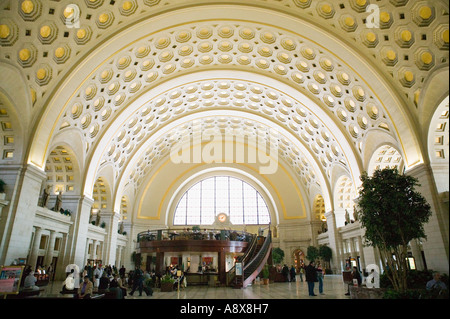 Union Station, entworfen von Daniel Burnham Washington DC District Of Columbia Stockfoto