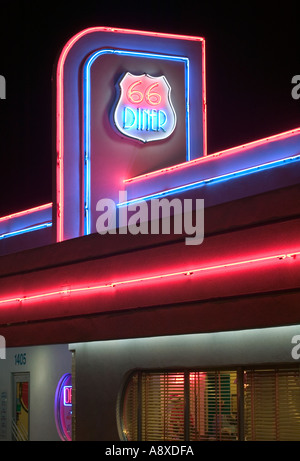 Route 66 Diner, Albuquerque, New Mexico, USA Stockfoto