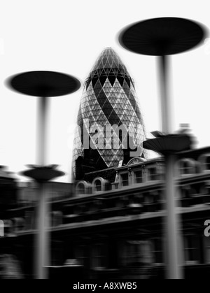 30 St Mary Axe Swiiss re Gurke Stockfoto