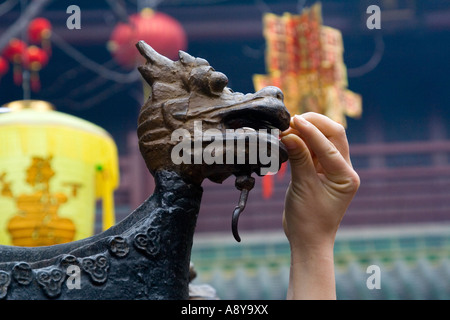 Tempel der sechs Banyan-Bäume-Guangzhou-China Stockfoto