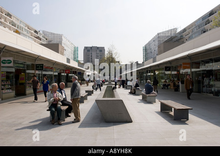 Der neu entwickelte Brunswick Einkaufszentrum London Stockfoto