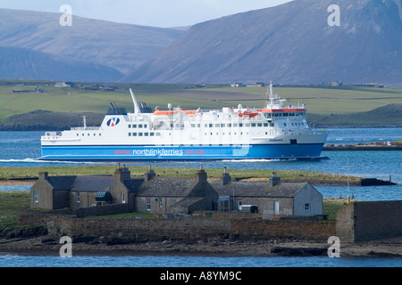 dh MV Hamnavoe STROMNESS ORKNEY Northlink Fähren Fähre Stromness Harbour Island Ferienhaus Reisen Stockfoto