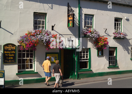 Die Wheatsheaf Pub Hay on Wye Powys Wales Stockfoto