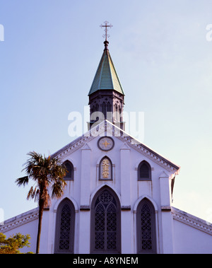 Oura von französischen Missionaren im Jahre 1864 erbaute katholische Kirche. Nationaler Schatz & die älteste Kirche in Japan Stockfoto