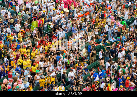 Berühmt-berüchtigten Süden steht Hong Kong Rugby Sevens 2007 Stockfoto