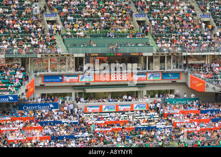 Endstand Japan VS Frankreich Rugby Sevens Hongkong 2007 Stockfoto