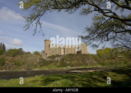 Dunvegan Castle Heimat der schottischen Isle Of Skye Mcleods Stockfoto